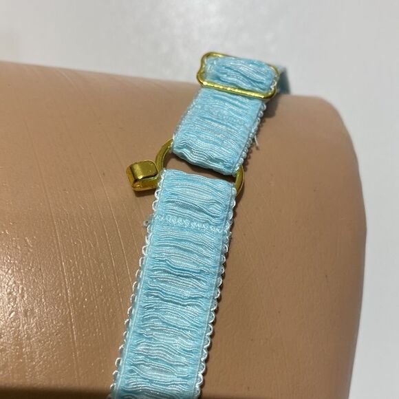 Teal Geo Mesh Push Up Bra by Secret Treasures Size 40DD - Picture 9 of 12